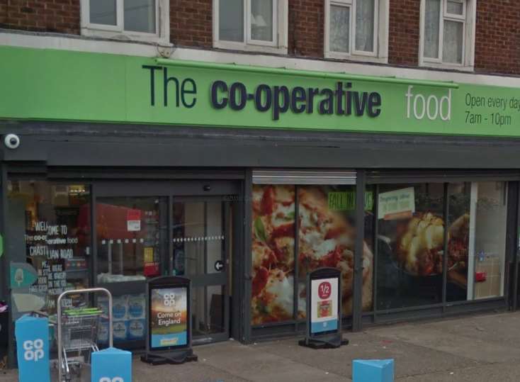The Co-operative store in Chastilian Road, Dartford. Pic: Google Maps