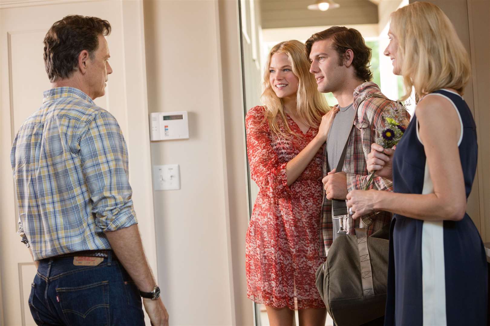Bruce Greenwood, Alex Pettyfer, Gabiella Wilde and Joely Richardson, in Endless Love. Picture: PA Photo/UPI Media