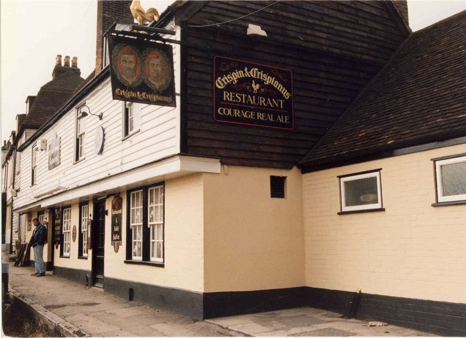 A picture of the Crispin and Crispianus in April 1992