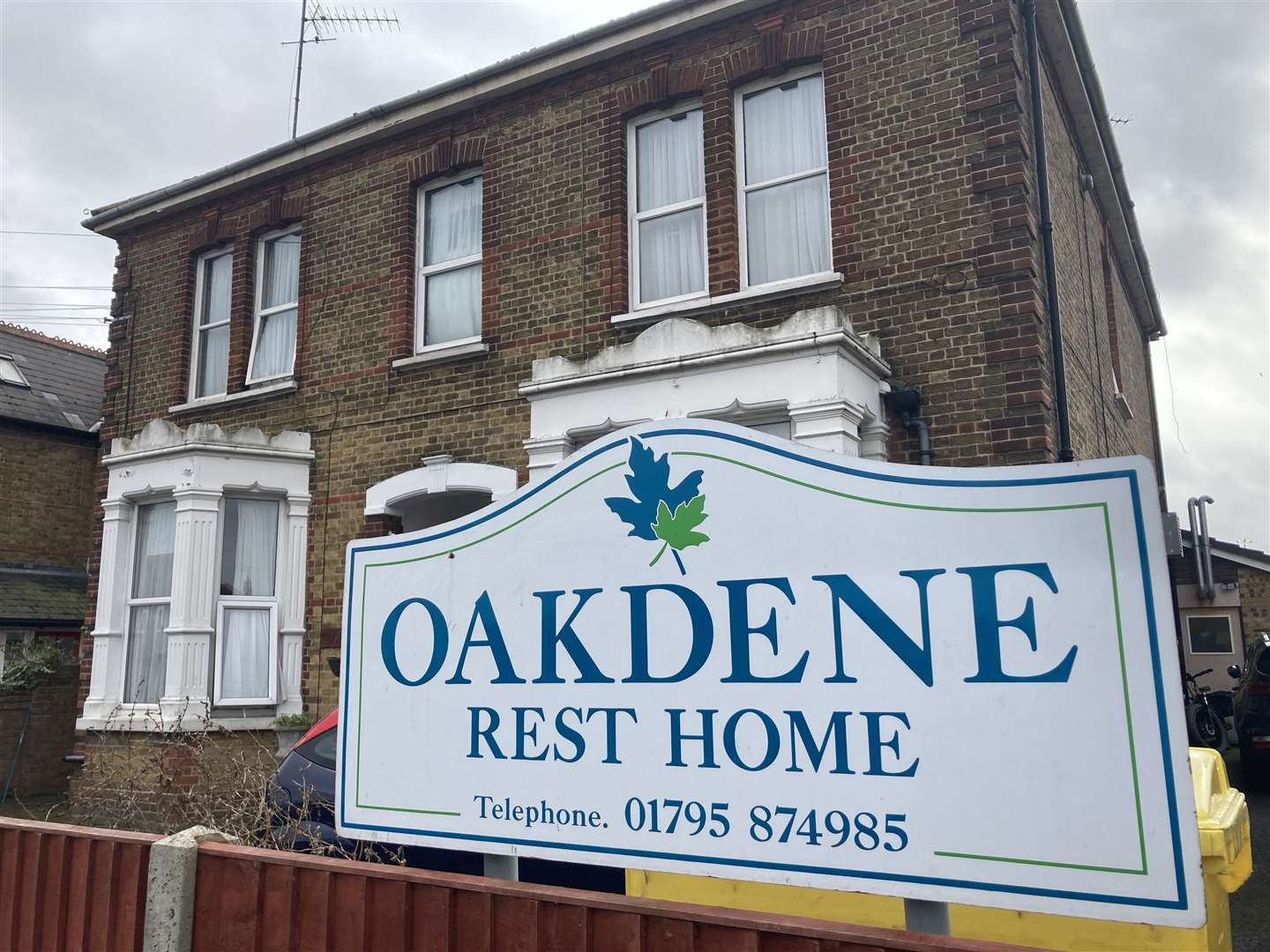 Oakdene Rest Home in Minster, Sheppey