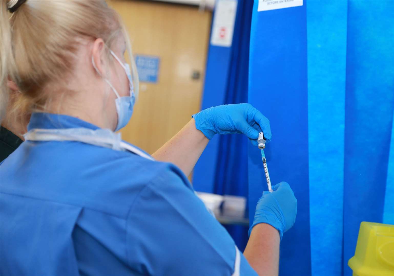 Inspectors found there was no dedicated clinical handwash basin in the adult discharge lounge, and staff could not readily access clinical handwashing facilities to clean their hands. Picture: Medway NHS Foundation Trust