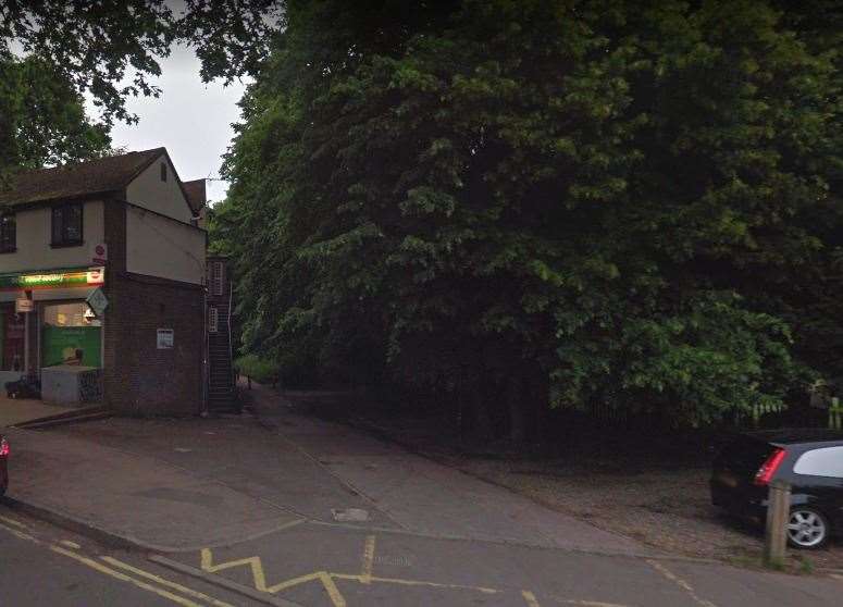 Bird Cage Walk runs between St Stephen's School and Birley's Playing Fields in Canterbury. Picture: Google Street View (42237684)
