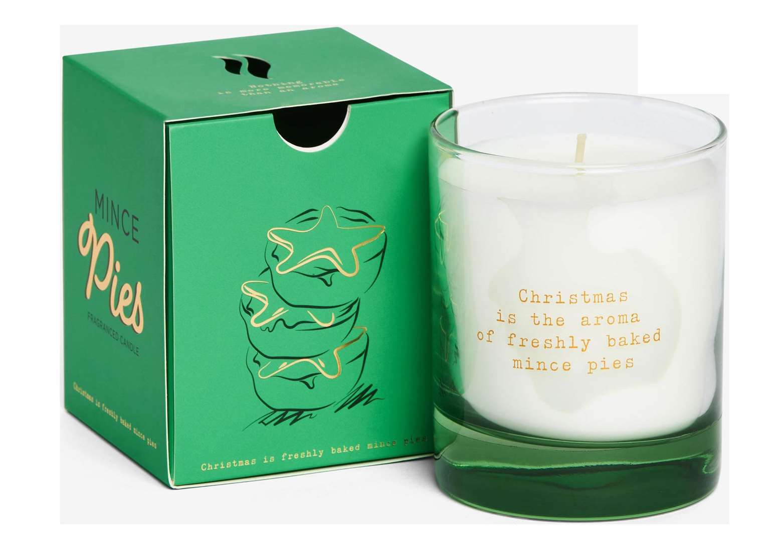 Yuletime has never smelt so good. Mince pie candles, £6, Next