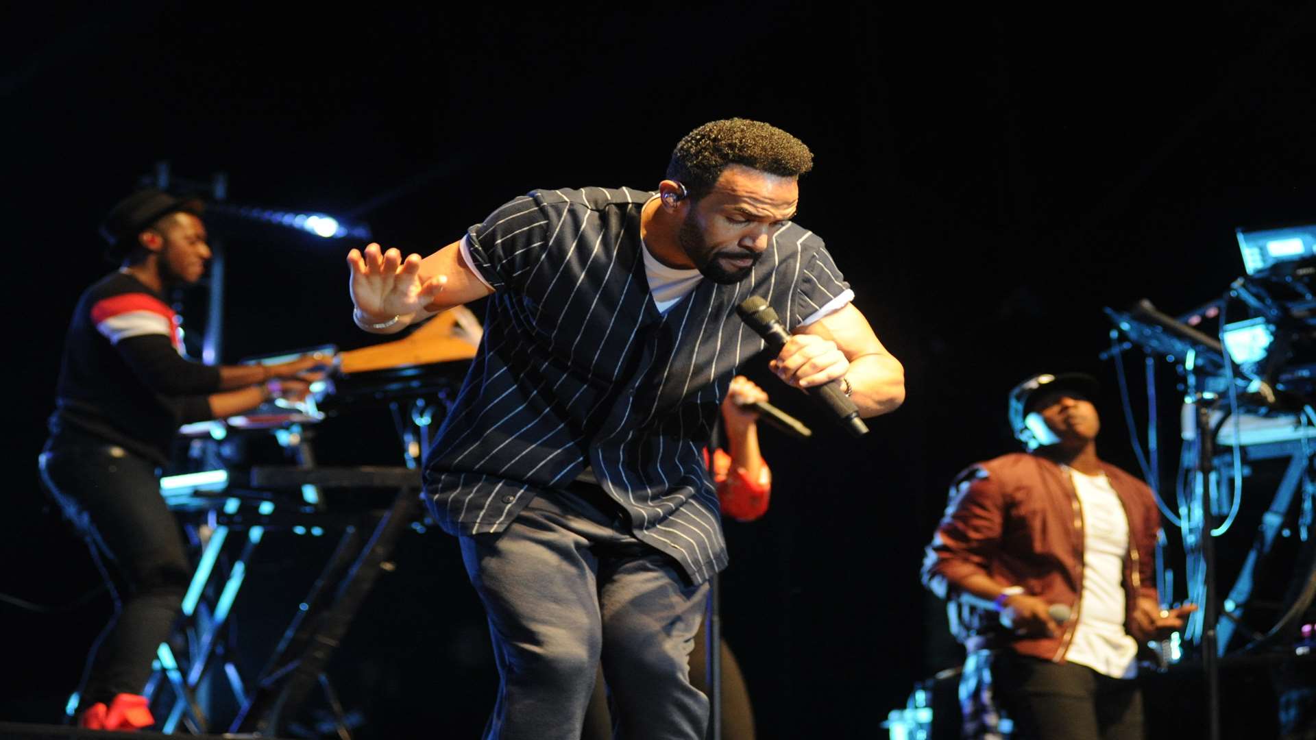 Craig David performs at Rochester Castle Concerts