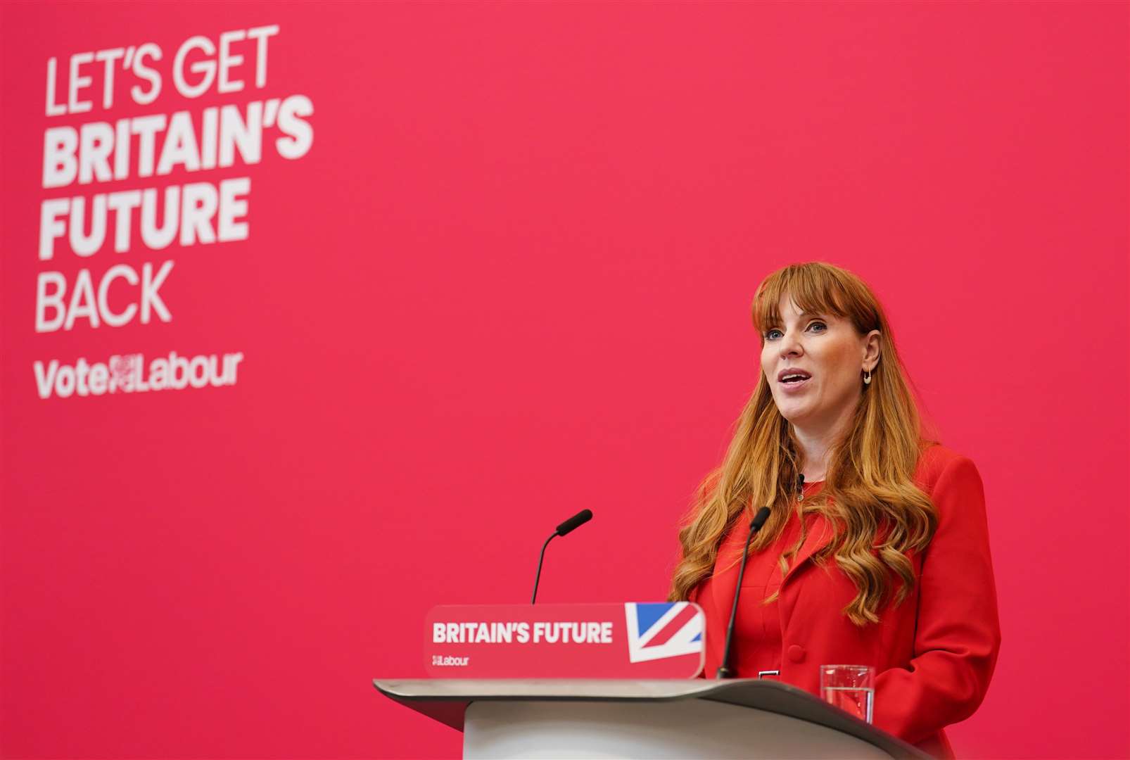 A spokesperson said Labour deputy leader Angela Rayner is looking forward to sitting down with authorities to ‘draw a line under this matter’ (Jordan Pettitt/PA)