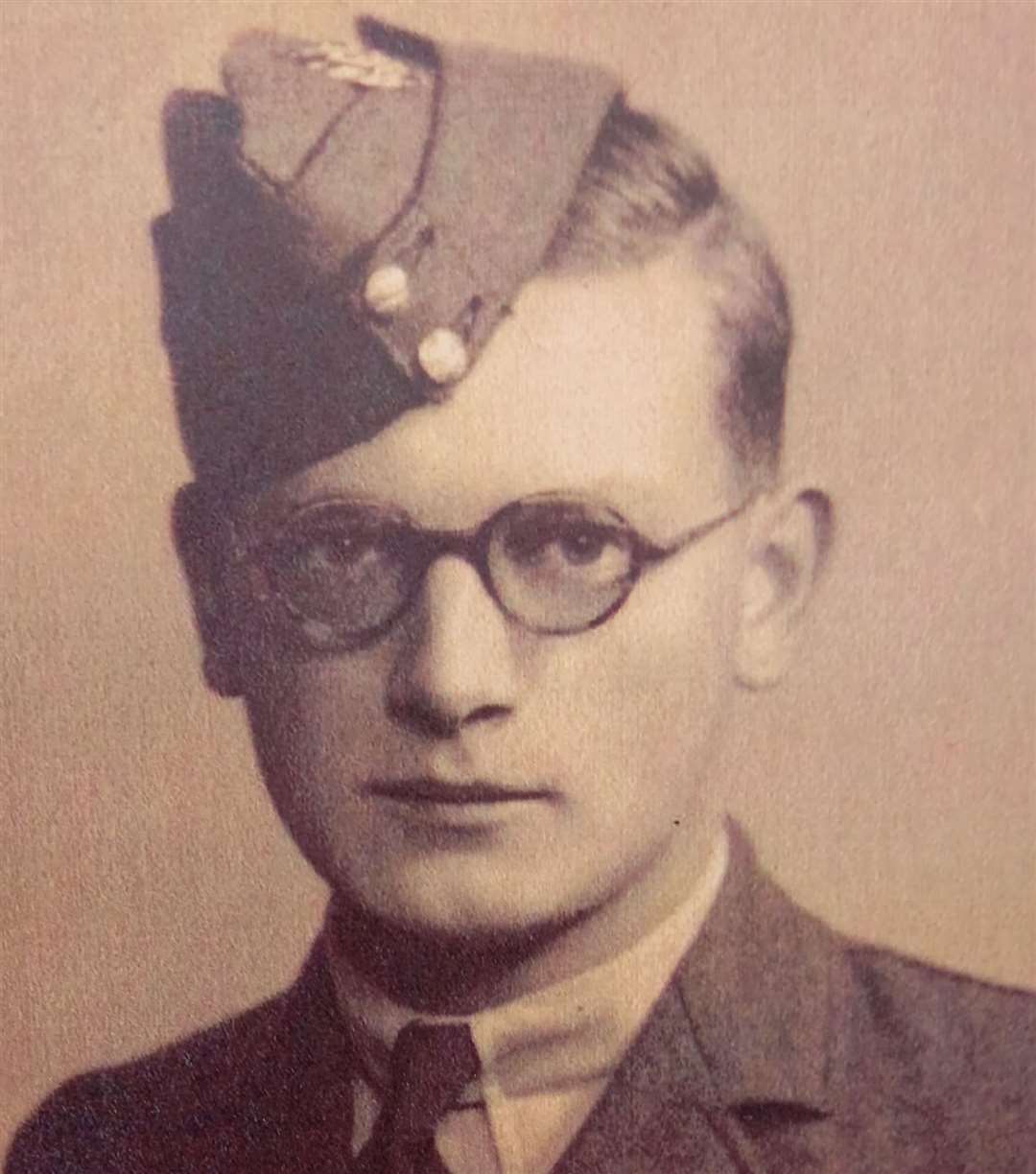 Hernhill's John Sim served in the RAF from 1942 until the end of the Second World War