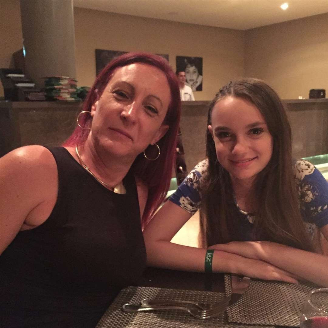 Mum Rachel Bridges with her daughter Emily. Picture: Jayne Russon
