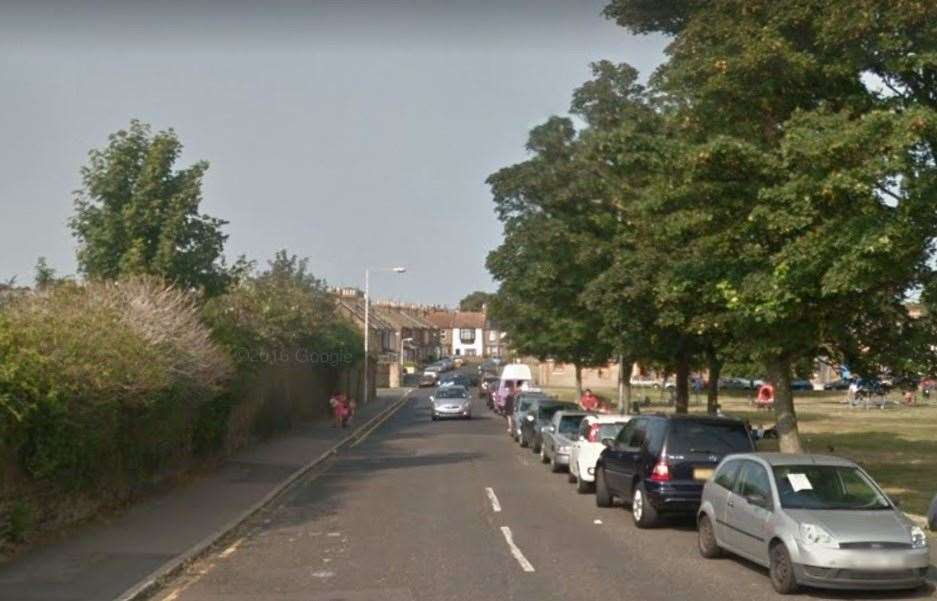 The incident happened near Hardres Road in Ramsgate. Picture: Google