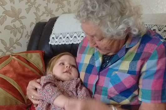 Helena’s great grandmother Ivy, who will be 90 in July, will do a sponsored walk for Helena next month