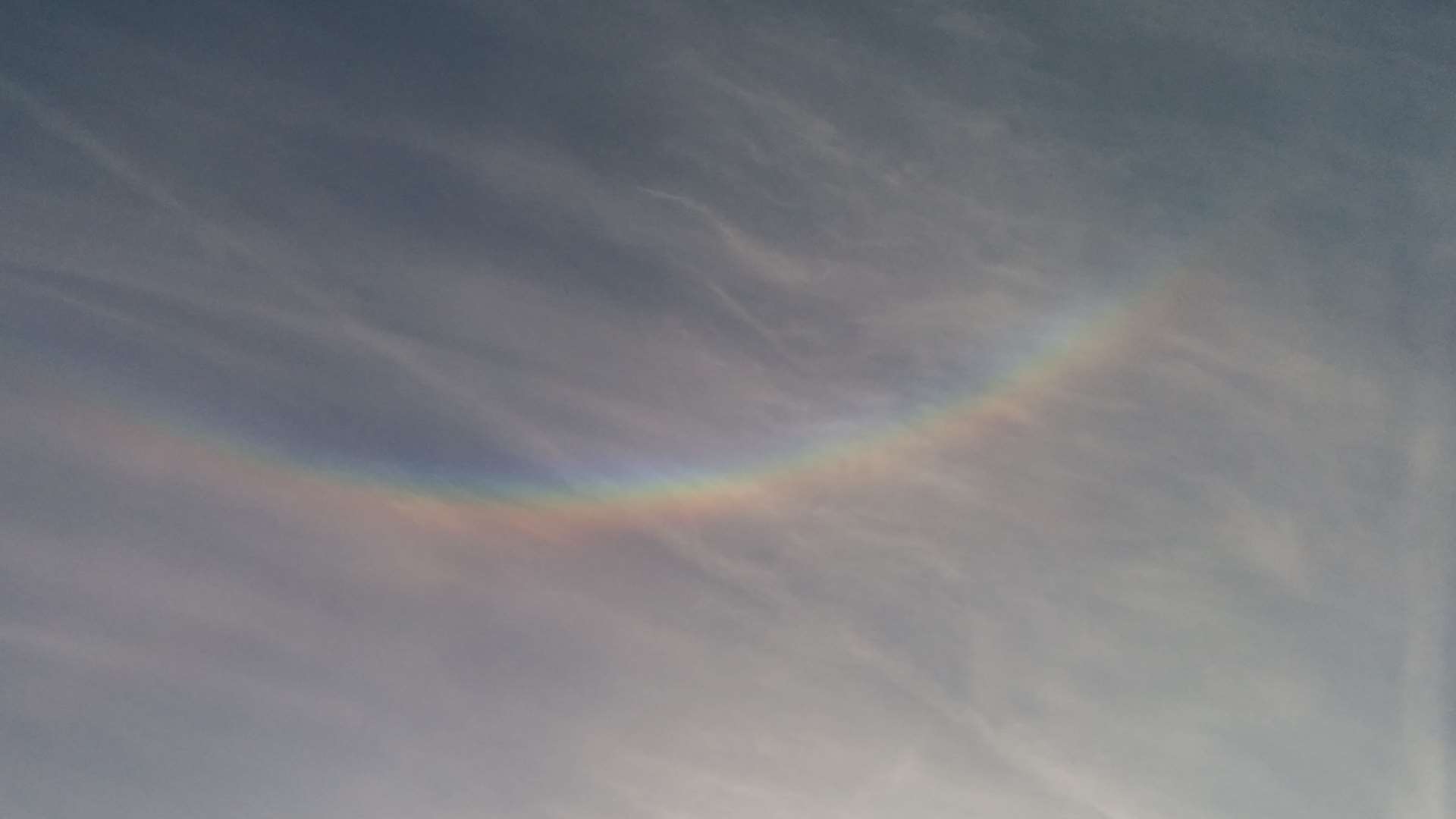 The rare weather phenomenon was also captured by Josh Lyons in South Ashford