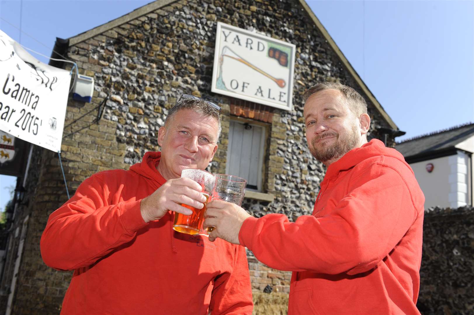 The Yard of Ale owners Shawn Galvin and Ian Noble
