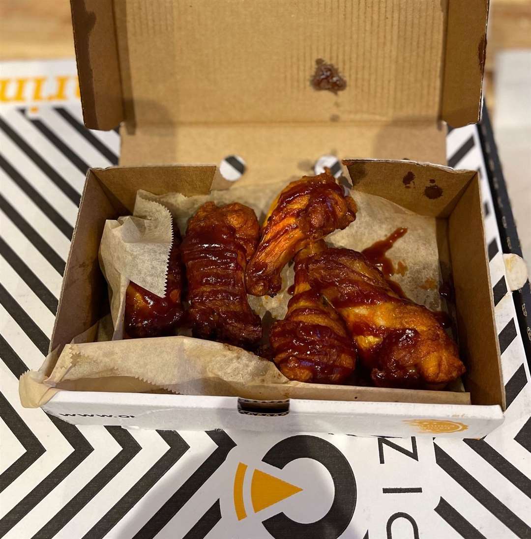 BBQ wings from On Pizza