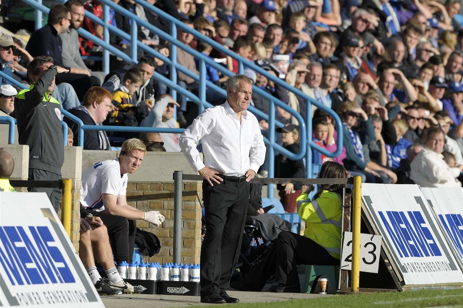 Peter Taylor took charge of Gillingham for a second time after Martin Allen's sacking Picture: Barry Goodwin