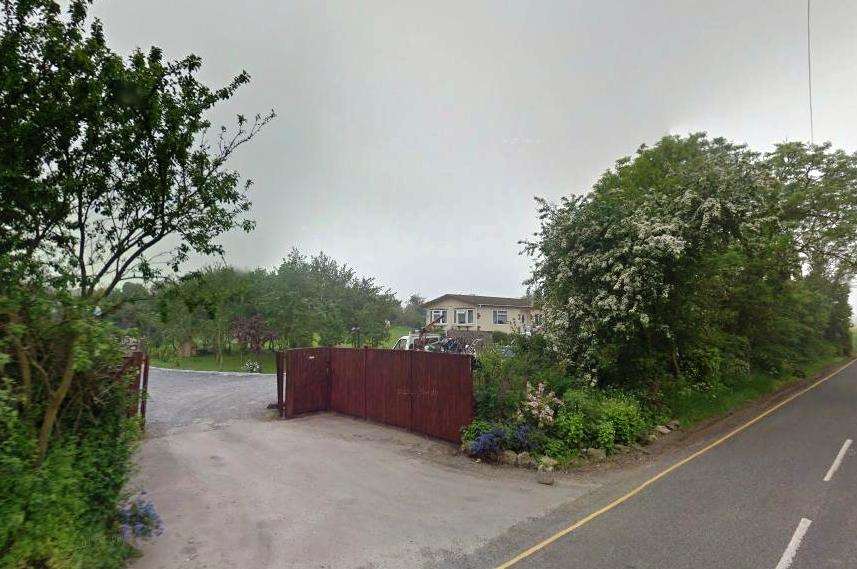 The gypsy site in Higham. Picture: Google Street View