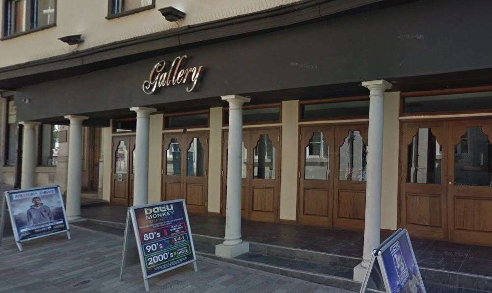 Gallery Nightclub in Bank Street, Maidstone. Picture: Google street view