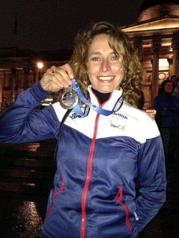 Tanya Brightwell came second in the endurance event at London's Hyde Park