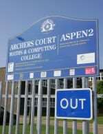 Archers Court Maths and Computing College - 16 per cent A-C GCSEs