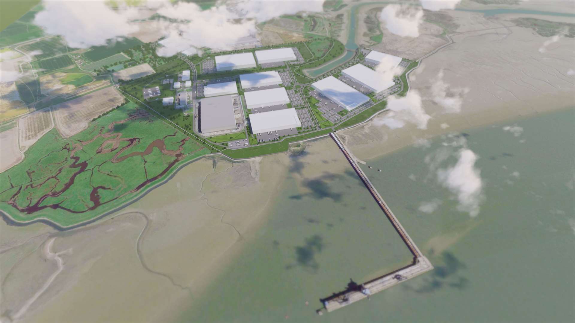 CGI image of the MedwayOne proposal