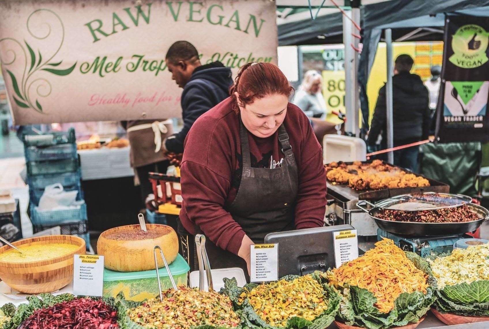 The market will showcase a wide variety of products - from street food to ethically sourced jewellery. Picture: Vegan Market Co