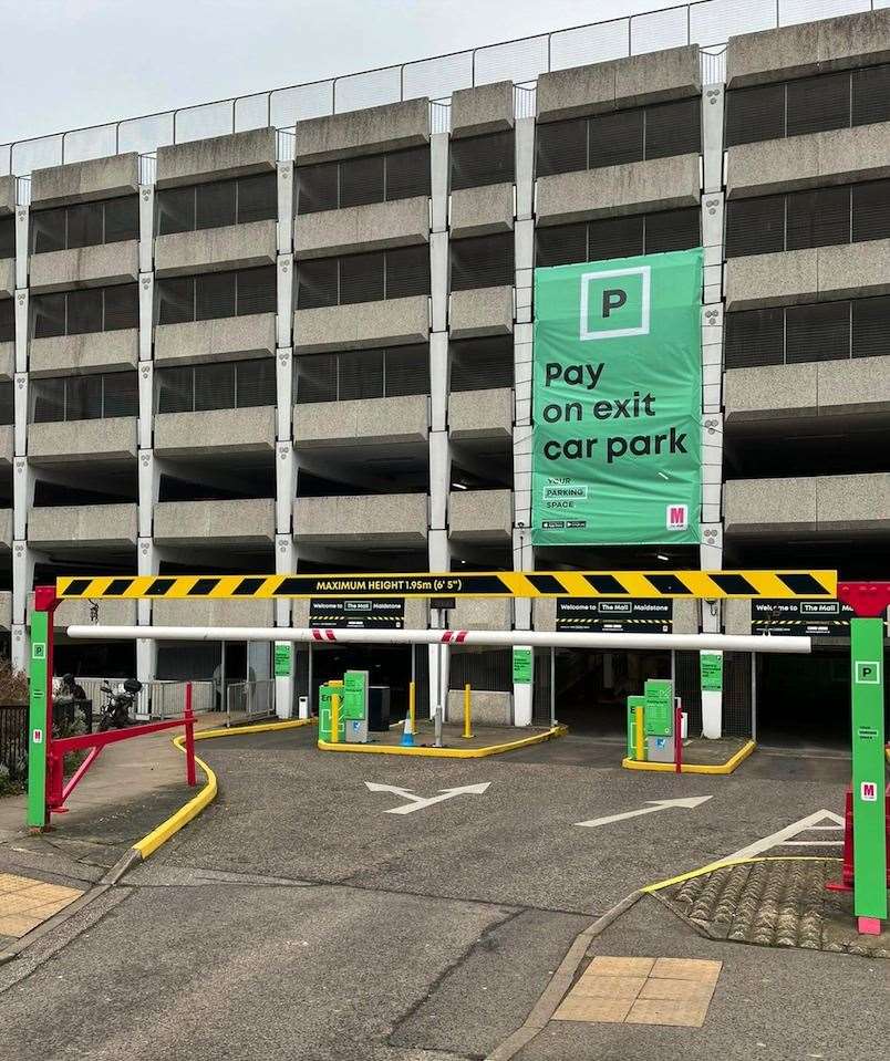 The Mall car park in Maidstone underwent a digital transformation earlier this year
