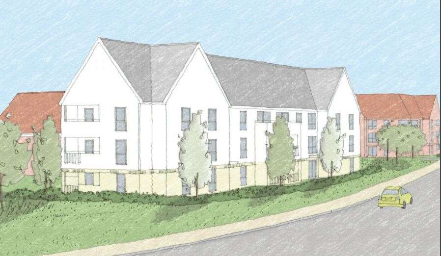 An illustration of how phase 2 of Manston Green could look if approved. Picture: Cogent Land LLP/OSP Architecture