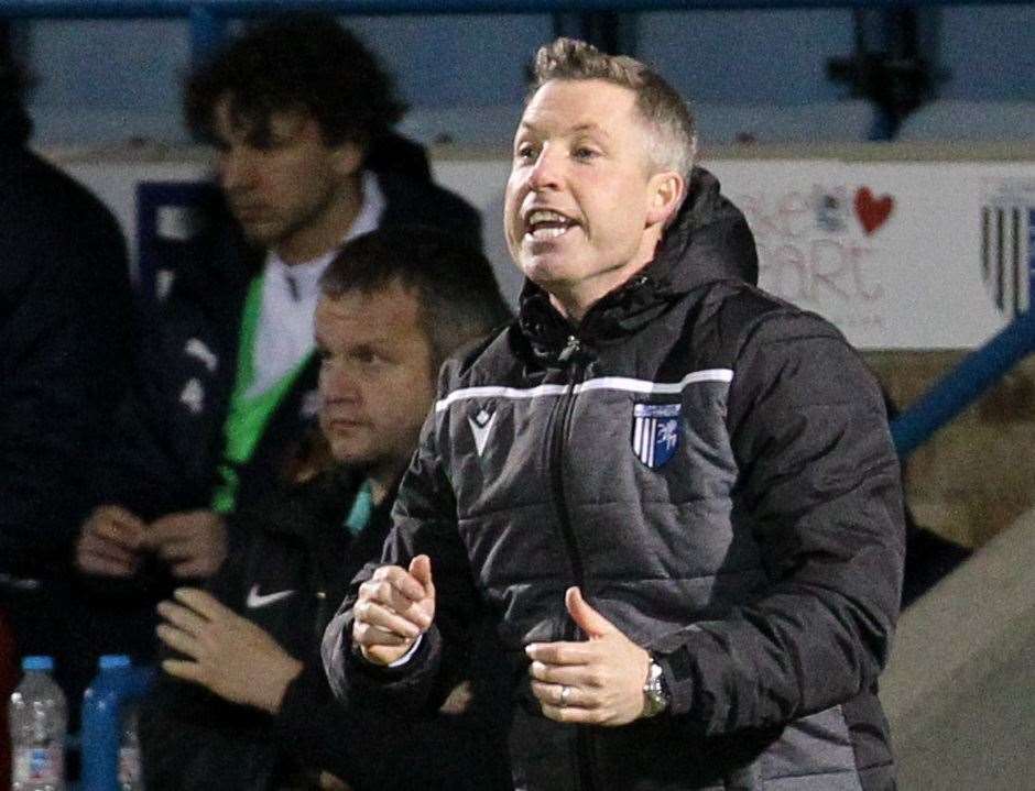 Manager Neil Harris would love a result over a top League 2 team Picture: KPI