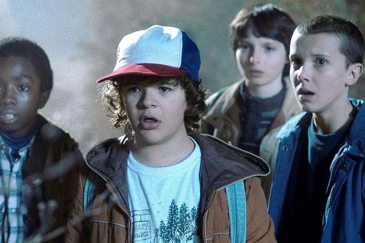 Stranger Things - once starring child actors - returns for another series soon but with the main characters now all probably drinking and smoking. Picture: Netflix