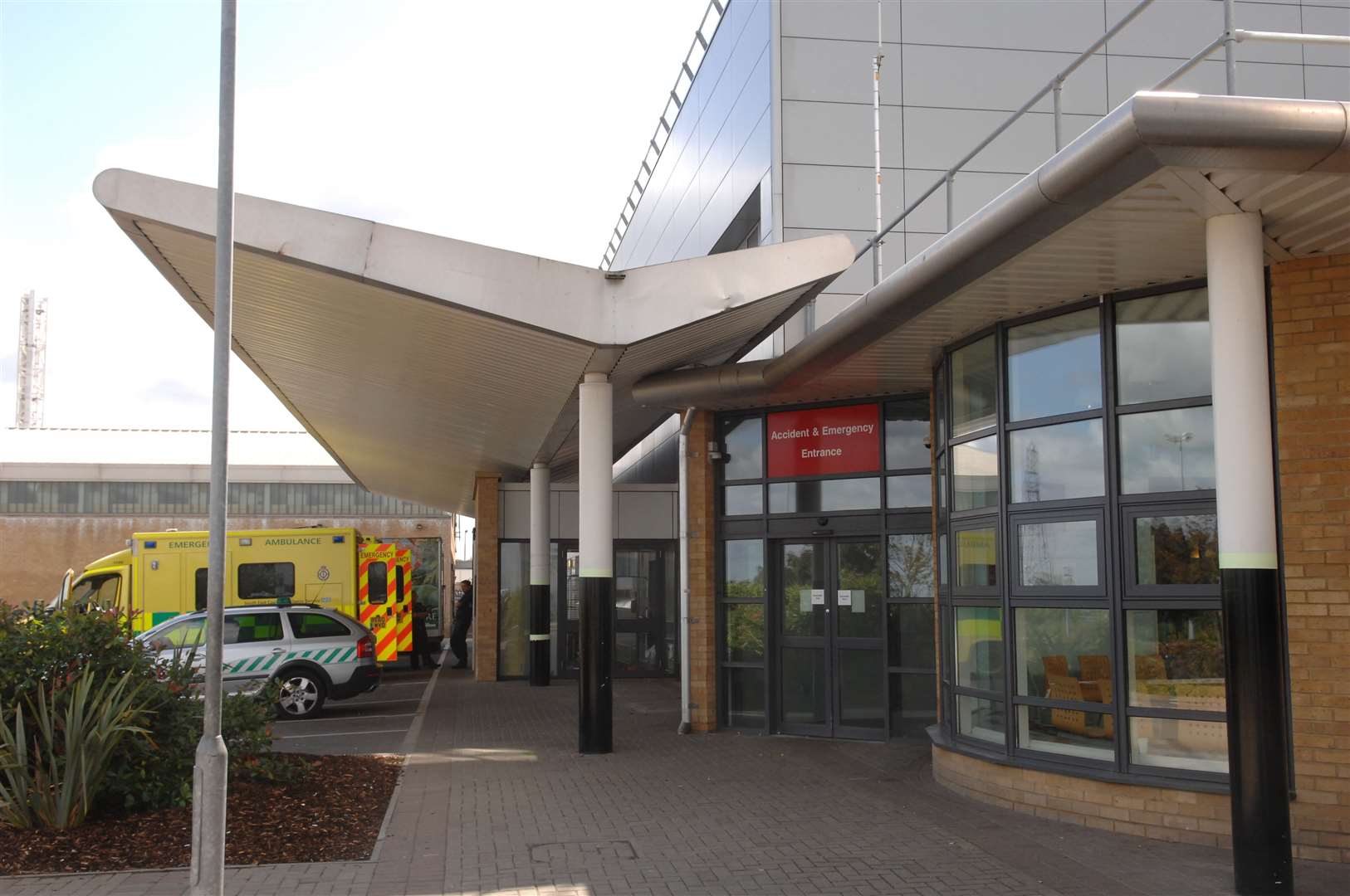 The A&E department at Darent Valley has been experiencing high volumes of patients. Picture Nick Johnson
