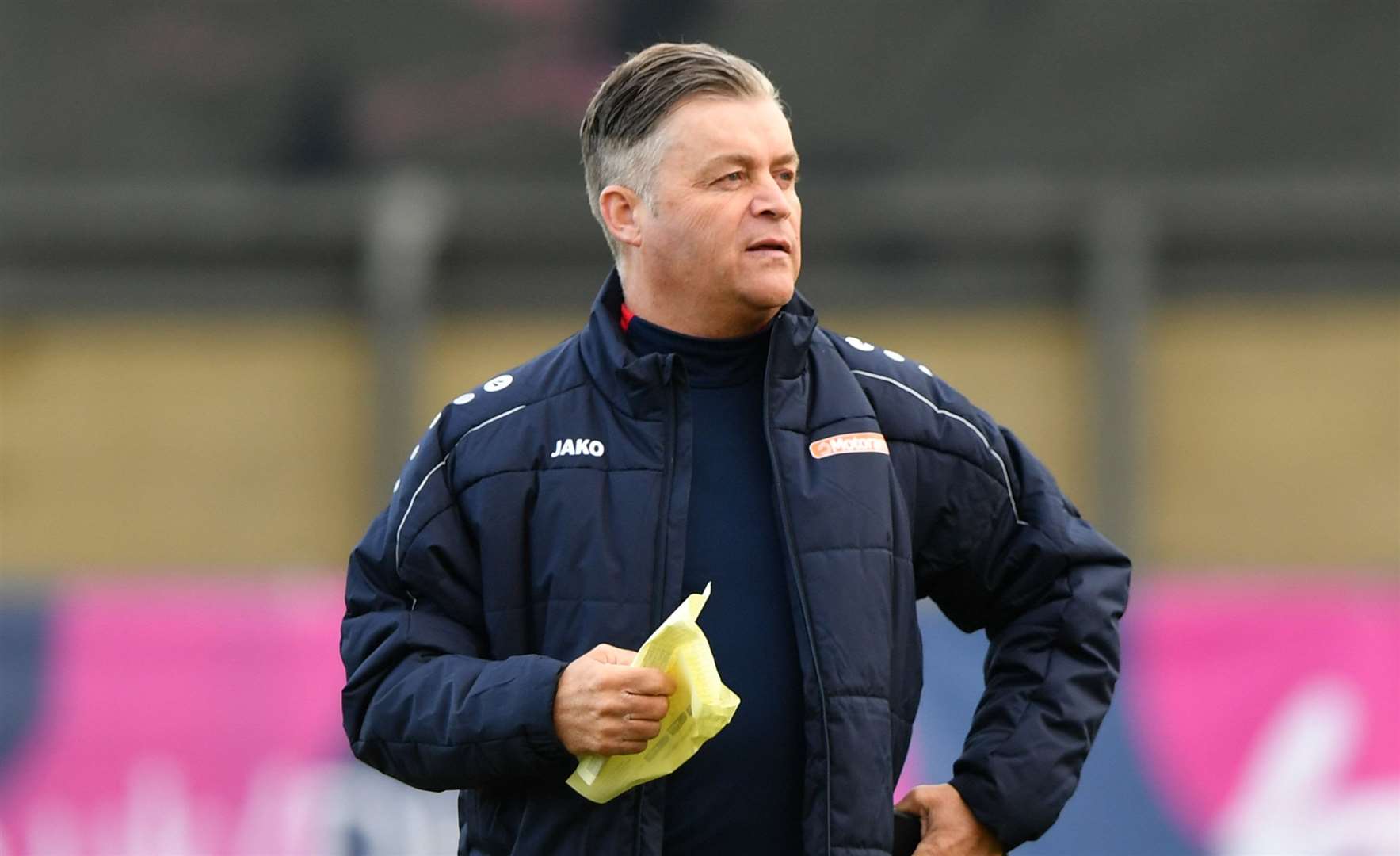 Dartford won't come across anyone tougher than Havant in the play-offs says boss Steve King Picture: Keith Gillard