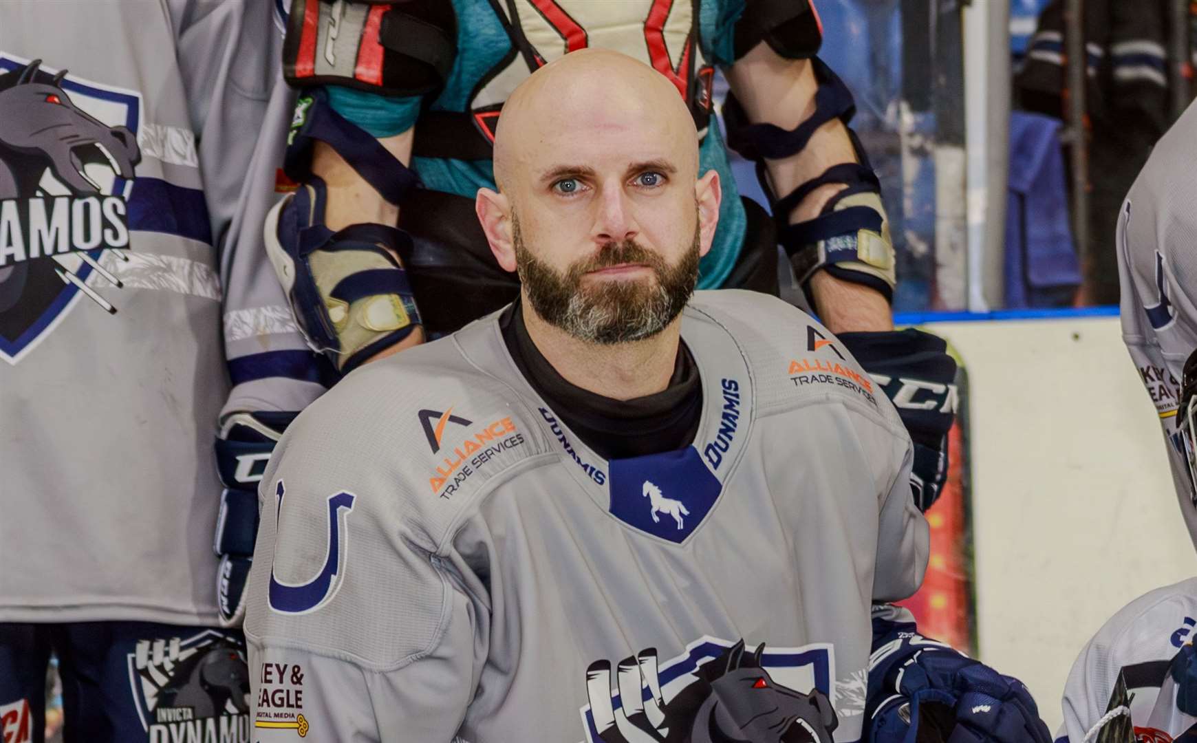 Head coach Karl Lennon played for Invicta Dynamos against Romford Buccaneers last weekend Picture: David Trevallion
