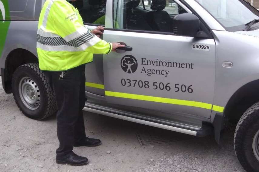 The operation was led by the Environment Agency