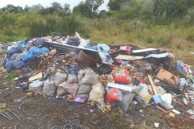 Pair fined thousands of pounds for dumping and burning rubbish