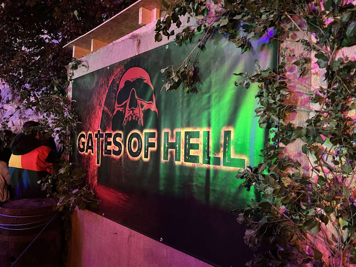 The entrance to the Gates of Hell at Fort Amherst. Picture: Megan Carr