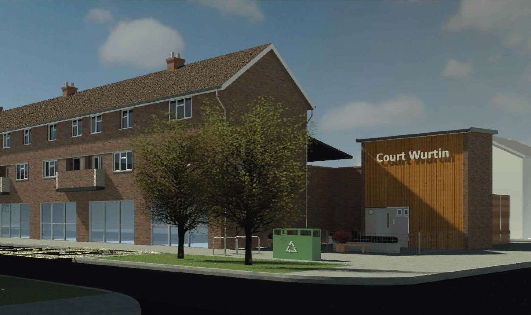 Council bosses are aiming to get the two empty flats in south Ashford back in use. Picture: Ashford Borough Council