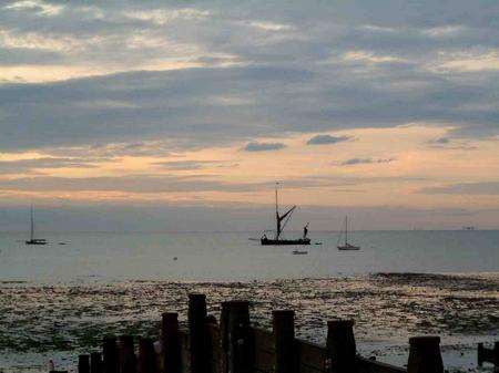 Jane Bowell, of Reservoir Road, Whitstable, took this shot from Whitstable West Beach