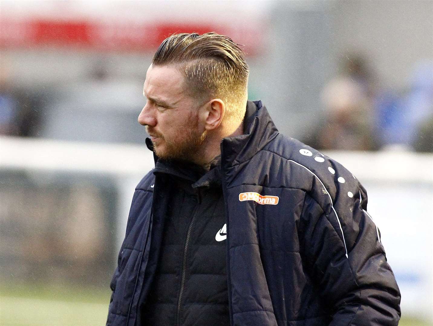 Billericay manager Jamie O'Hara had nice things to say about Tonbridge Picture: Sean Aidan