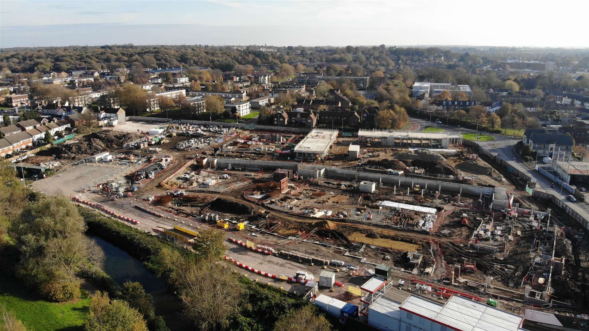 Pictured this month, the Kingsmead development is progressing