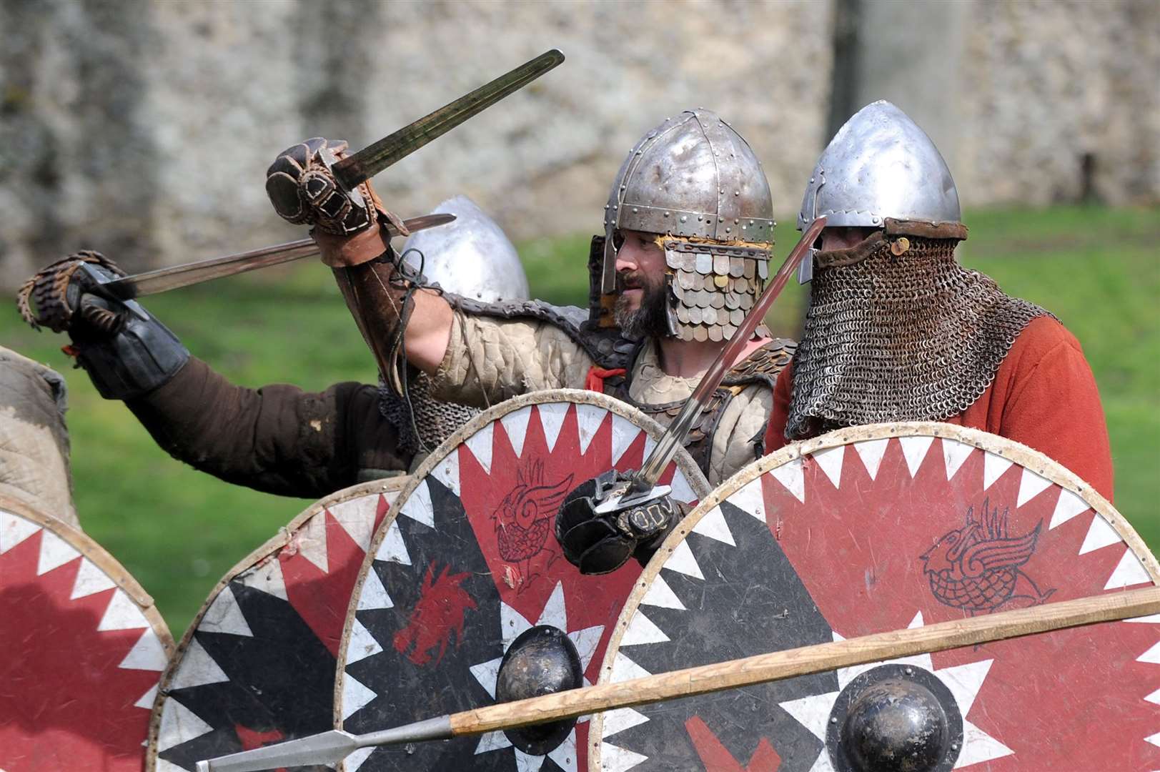 The first so-called Viking raids in England were recorded in the 750s but Danish settlers arrived in Kent some 300 years earlier but settled and became known as Saxons, Angles and Jutes