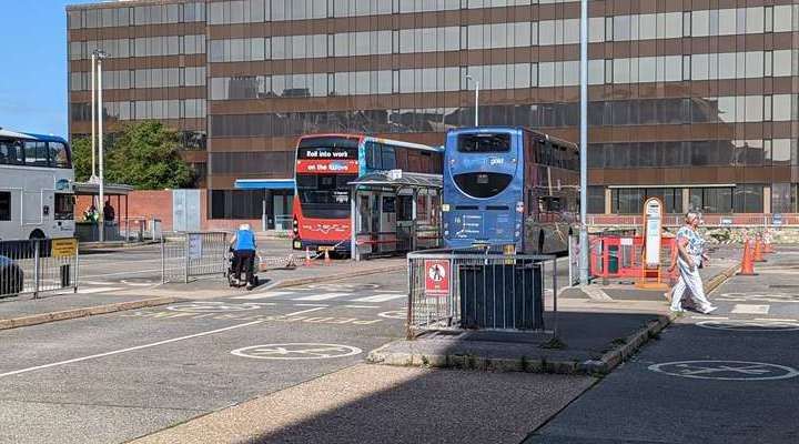 Mr Wallis was followed from Folkestone Bus Station. Library image