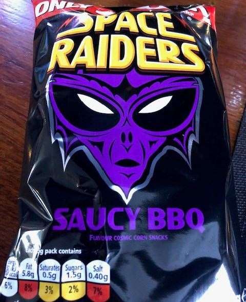 I’m not suggesting saucy BBQ Space Raiders will be to everyone’s taste but at 40p you can’t argue with the price