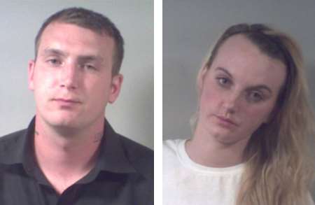 Jamie and Elaina O'Brien have been jailed for a total of seven years