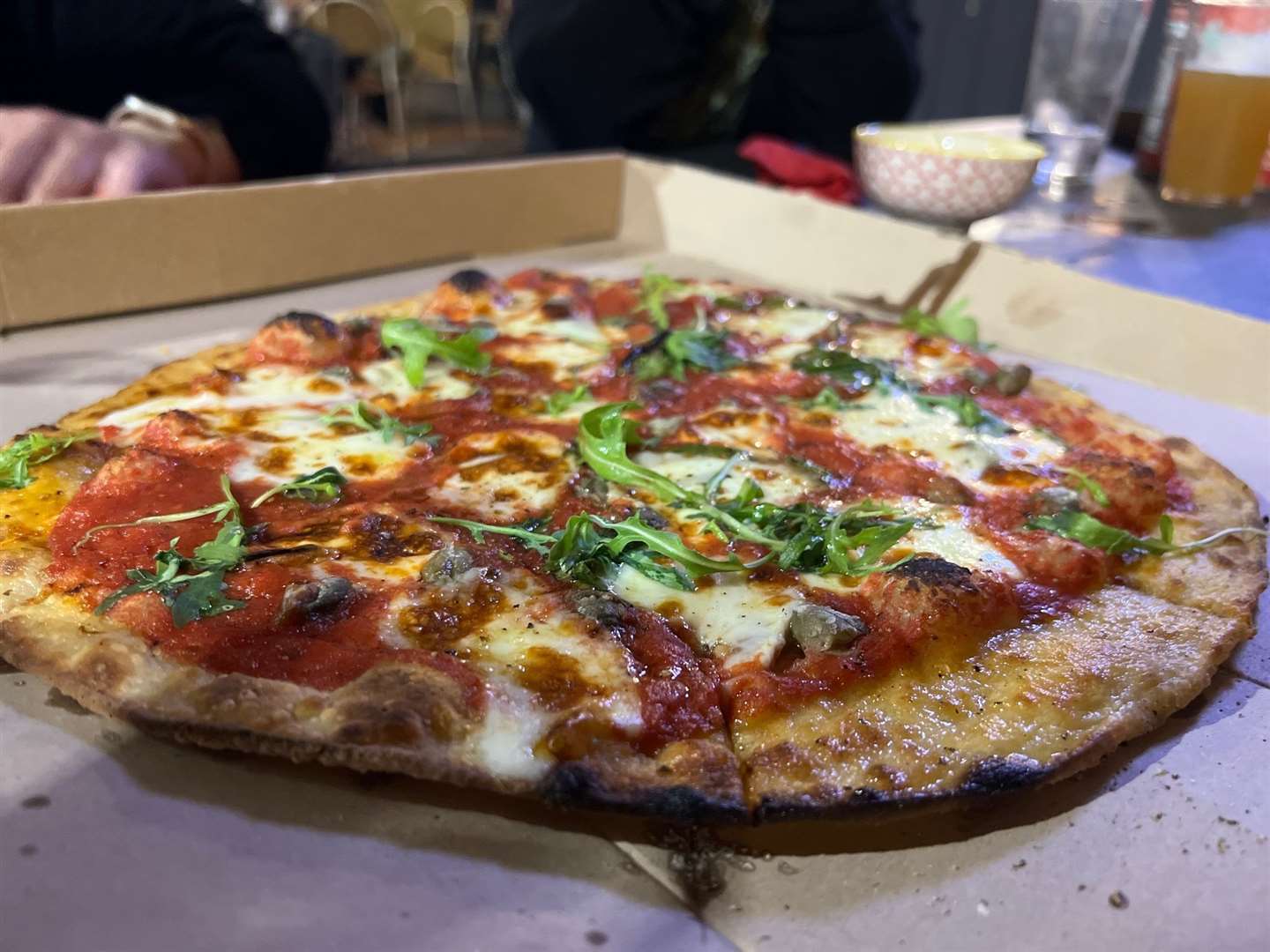 Margate Leisure Centre serves up a variety of tasty, classic, pizzas