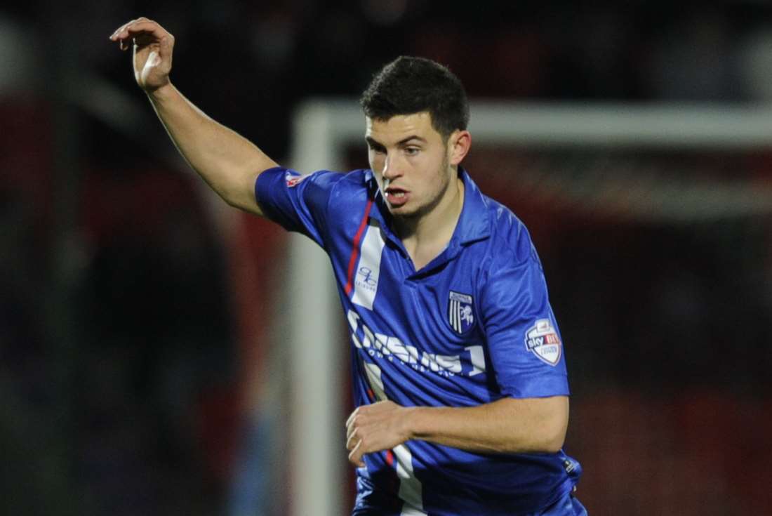 Gillingham hope to pin John Egan down to a longer-term deal Picture: Barry Goodwin