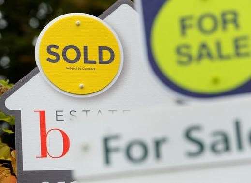 Increases in the average asking prices in Swanscombe and Stone were among the biggest across the country. Photo: Radar