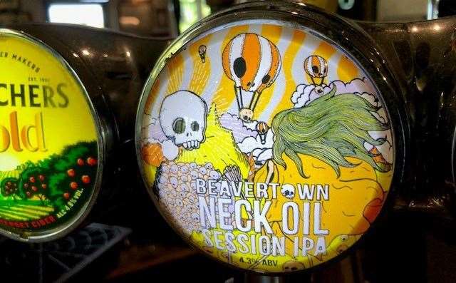 I did briefly consider a Beavertown Neck Oil, but it’s getting more expensive all the time and, at £6.90, I couldn’t justify the price.