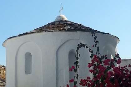 A postcard home in Skopelos