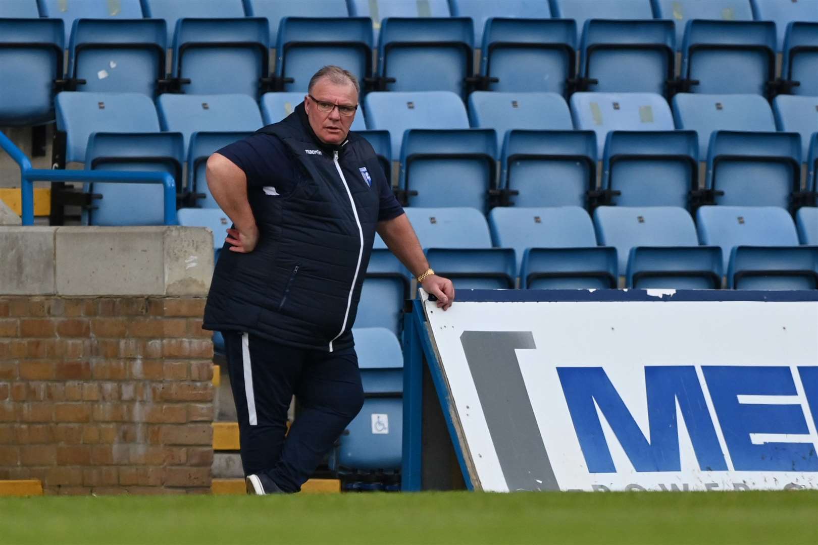 Steve Evans will be looking at the League 1 table with interest on Tuesday night Picture: Keith Gillard