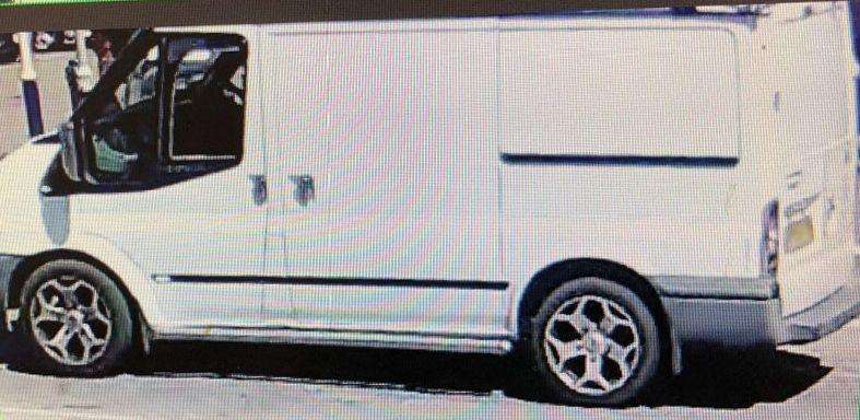 Do you recognise this van? Picture: Kent Police (3761427)
