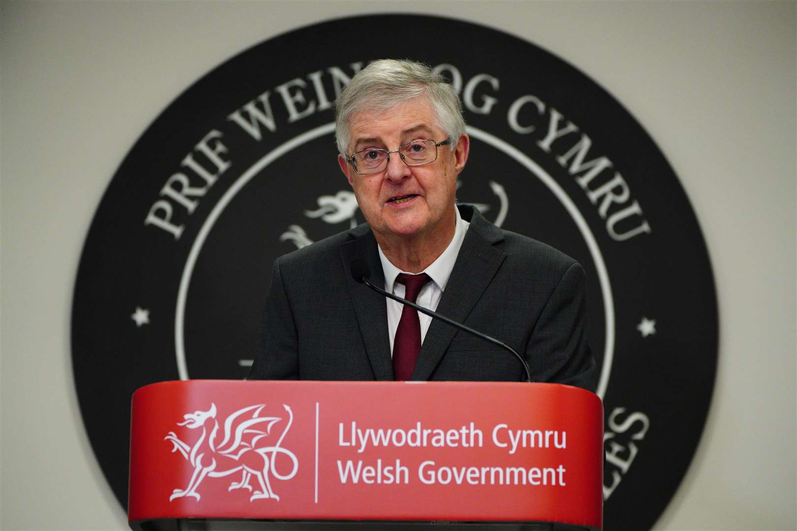 First Minister Mark Drakeford is expected to make an announcement on Thursday about Covid rules in Wales (Ben Birchall/PA)