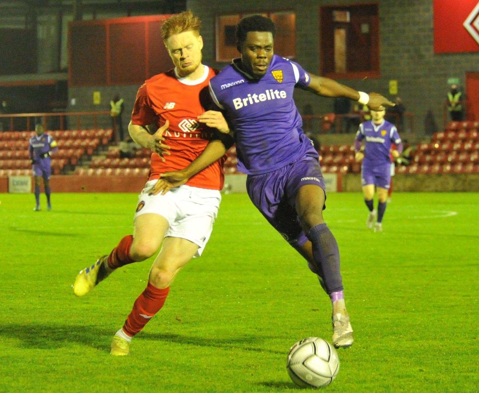 Ebbsfleet drew 0-0 with Maidstone on Tuesday night Picture: Steve Terrell